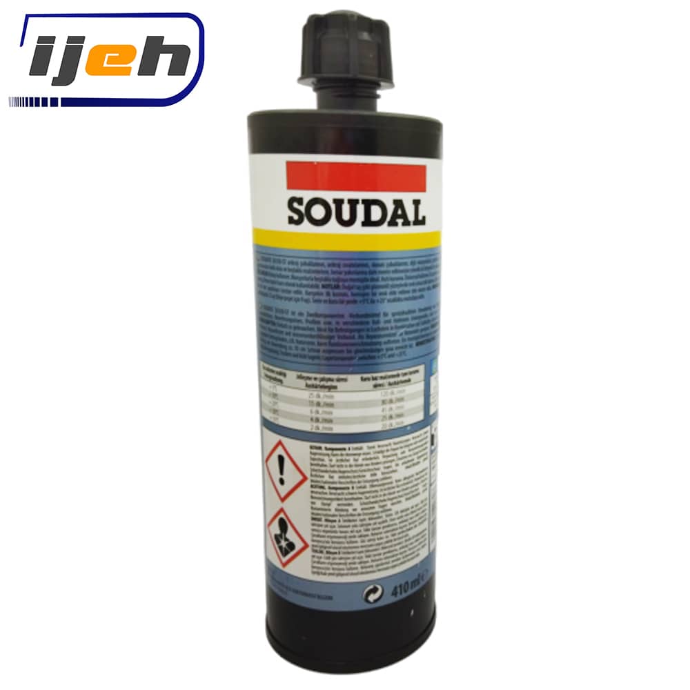 فروش چسب کاشت میلگرد اپوکسی EA350-ST سودال soudal soudafix epoxy acrylate ea350-st 410ml- آیژه
