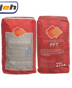 مرکز فروش چسب کاشی و سرامیک اسلب پودری (Pft) کاریزما سفید – Charisma Tile Mortar (Pft) 20kg- آیژه