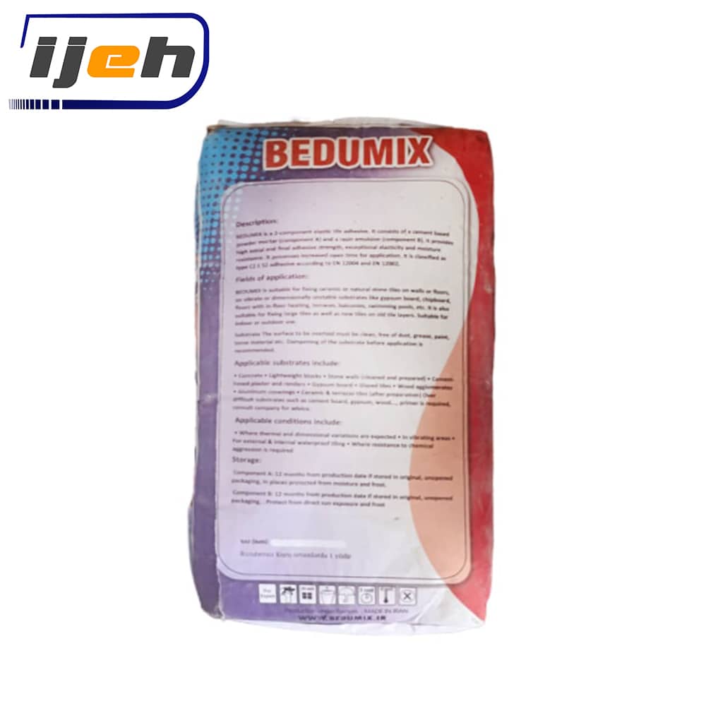 مرکز فروش چسب دوجزئی بدومیکس ویژه کاشی و سنگ اسلب – Bedumix Two Component Slab Tile Adhesive 25kg- آیژه مرکز فروش چسب دوجزئی بدومیکس ویژه کاشی و سنگ اسلب – Bedumix Two Component Slab Tile Adhesive 25kg- آیژه
