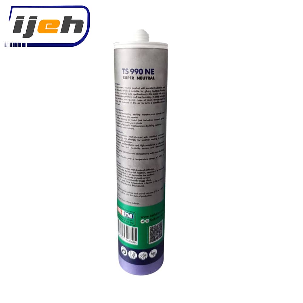فروش چسب سیلیکون خنثی شفاف ترک استار – Turk Star Super Neutral 990 NE- آیژه فروش چسب سیلیکون خنثی شفاف ترک استار – Turk Star Super Neutral 990 NE- آیژه